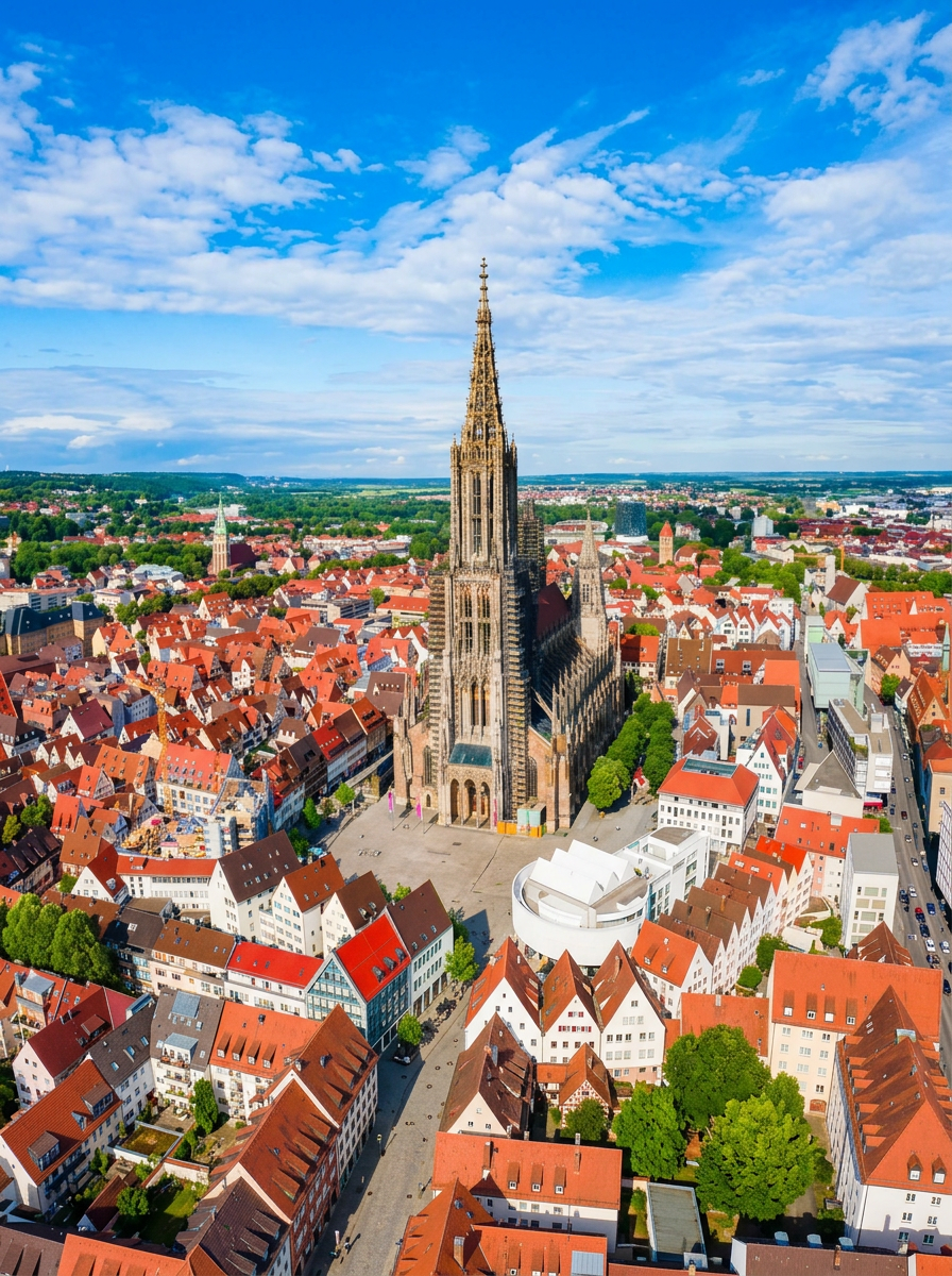 Webdesign Ulm – Ulmer Münster und Fischerviertel an der Donau