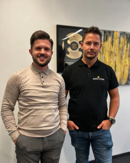 Marco Rupp (Smoketown®) mit Marco Geißler von MG Commerce