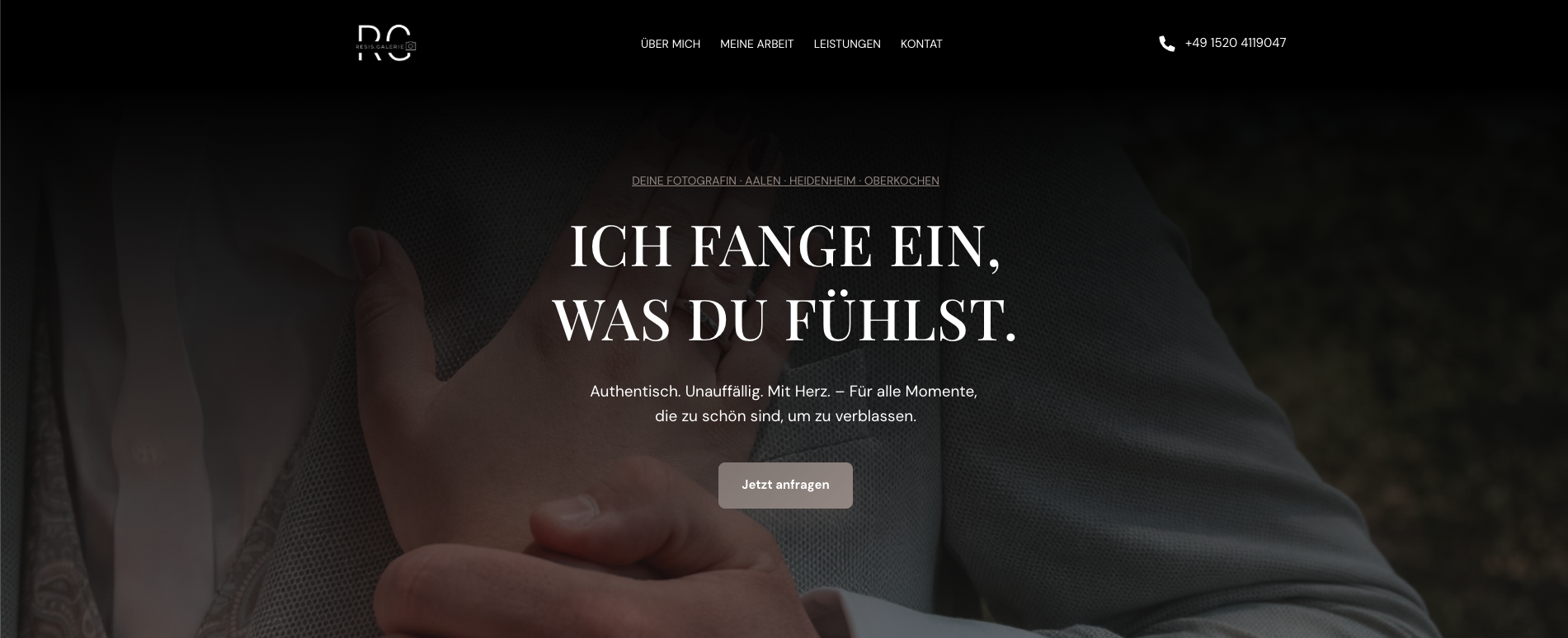 Resis Galerie – Fotografin Website